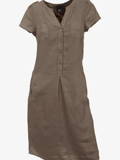 Linea Tesini Robes<Robe d'été pur lin