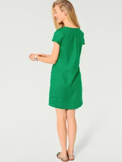 Linea Tesini Robes<Robe d'été pur lin