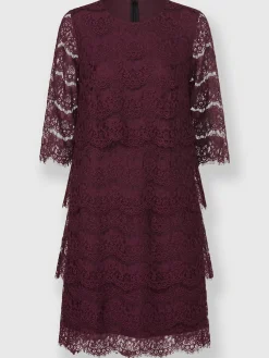 Fair Lady Robes<Robe en dentelle dentelle élastique