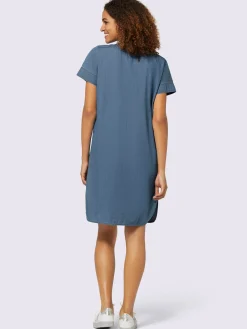 Collection L Robes<Robe en jean pur coton