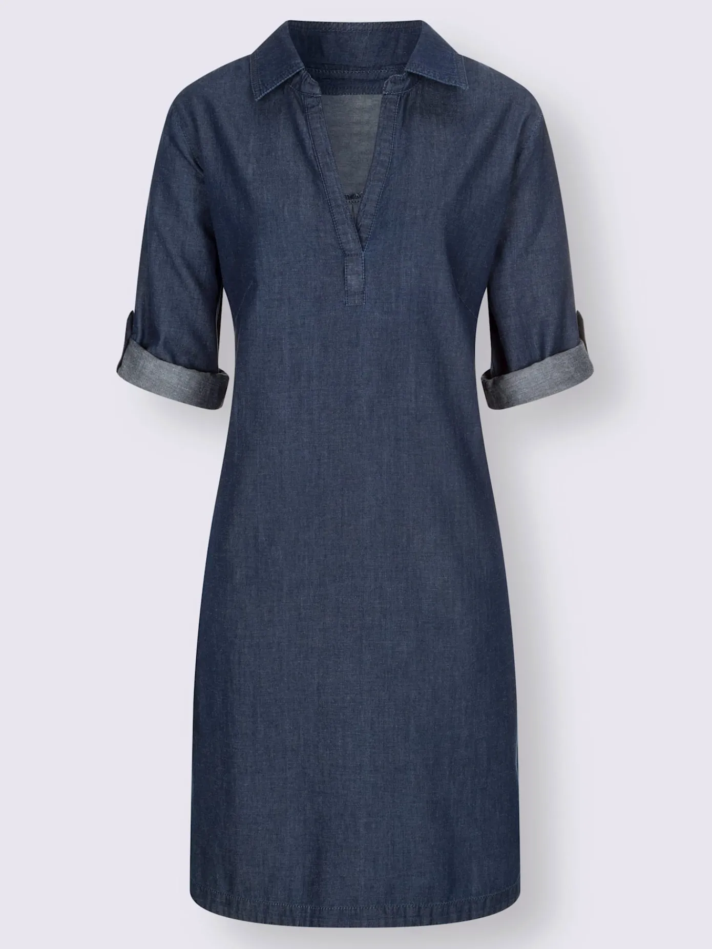 Collection L Robes<Robe en jean qualité tissée