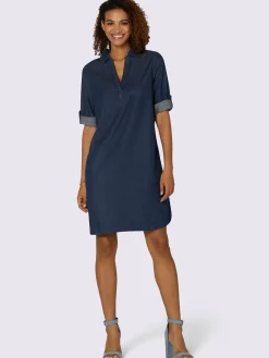 Collection L Robes<Robe en jean qualité tissée