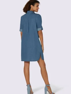 Collection L Robes<Robe en jean qualité tissée