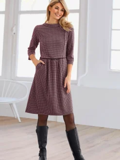 Linea Tesini Robes<Robe en jersey 65% coton