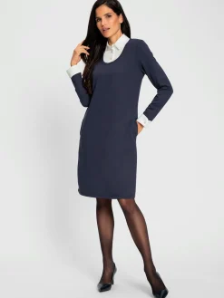 Ashley Brooke Robes<Robe en jersey aspect 2 en 1 tendance