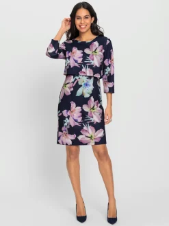 Robes<Robe en jersey aspect 2 pièces