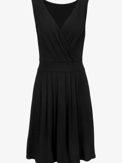 Beachtime Robes<Robe en jersey avec encolure cache-cœur