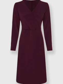 Fair Lady Robes<Robe en jersey encolure en v chevauchante