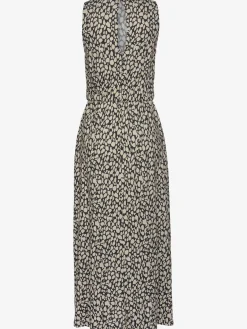 LASCANA Robes<Robe en jersey encolure haute volantée