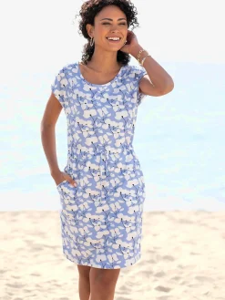 Beachtime Robes<Robe en jersey encolure ronde