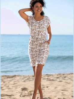 Beachtime Robes<Robe en jersey encolure ronde