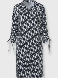 Rick Cardona Robes<Robe en jersey lien réglable aux manches