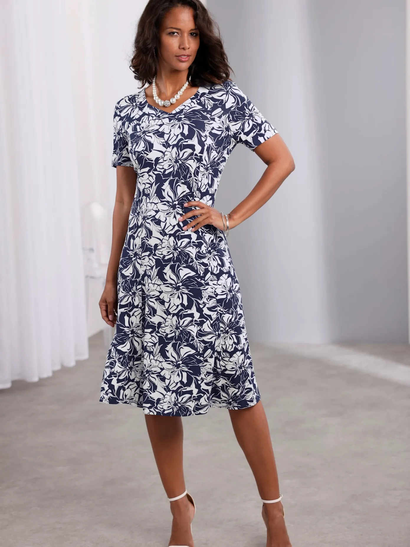 Fair Lady Robes<Robe en jersey viscose