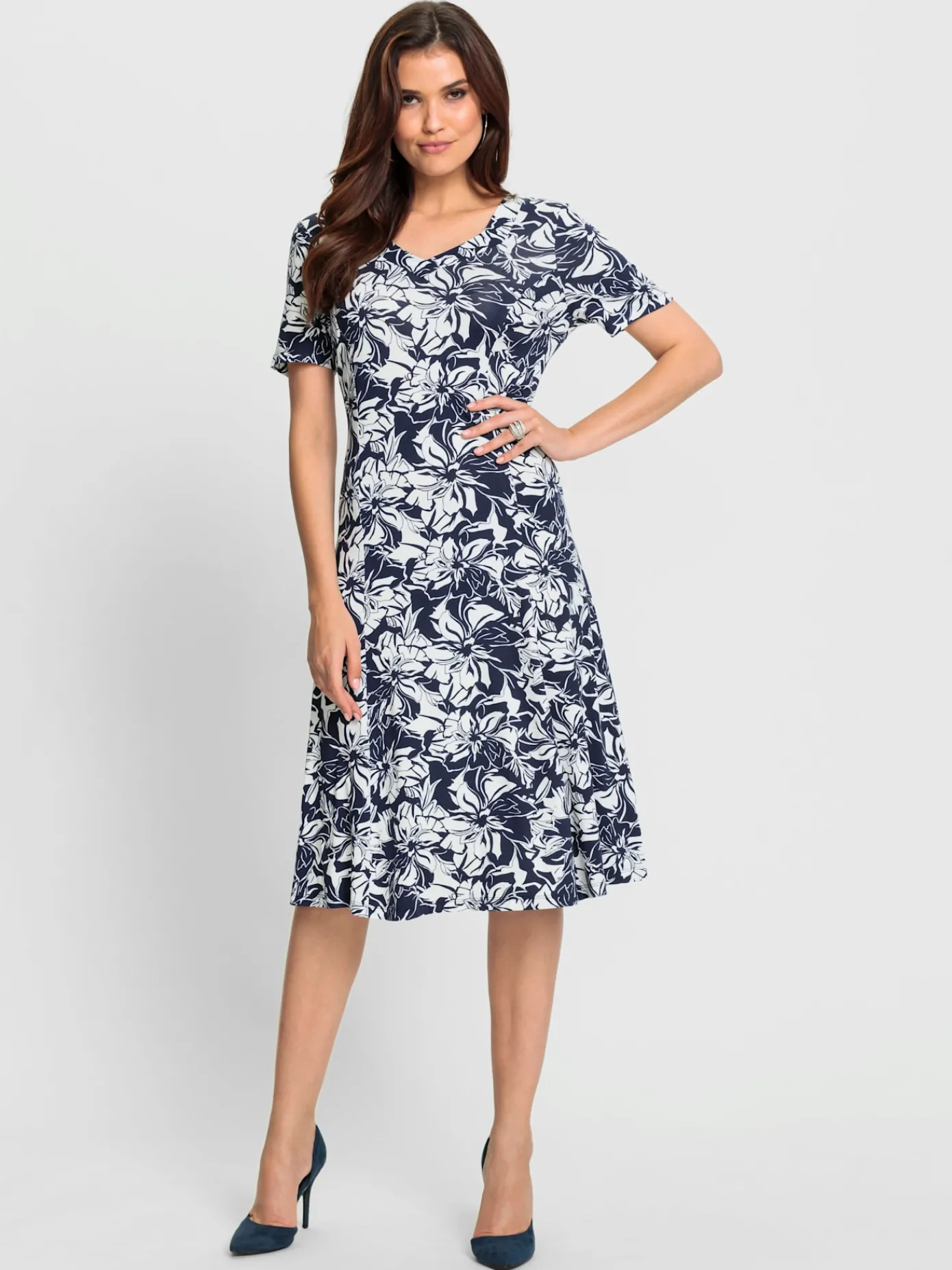 Fair Lady Robes<Robe en jersey viscose