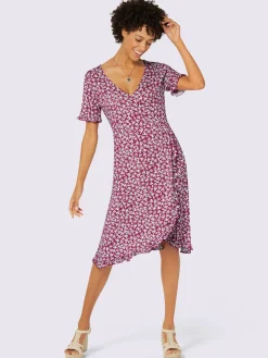 Robes<Robe en jersey viscose