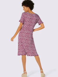 Robes<Robe en jersey viscose