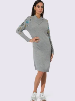 Creation L Robes<Robe en tricot douceur extrême