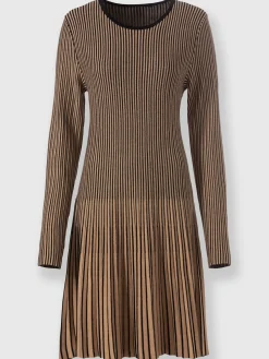 Rick Cardona Robes<Robe en tricot effet plissé contrasté