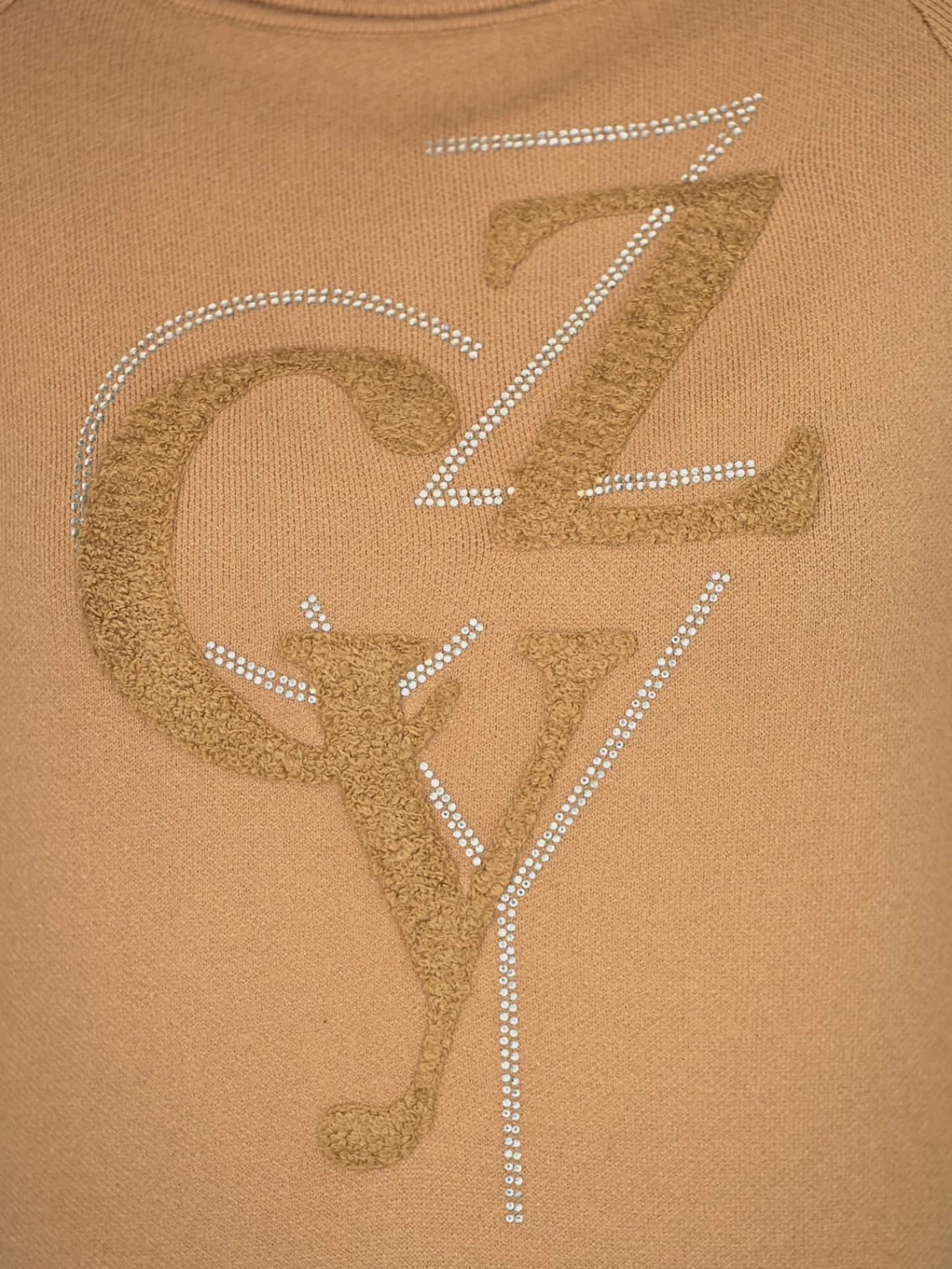 Rick Cardona Robes<Robe en tricot inscription en polaire douce