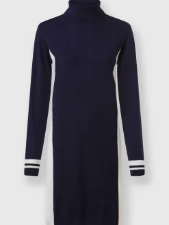 Rick Cardona Robes<Robe en tricot jolis contrastes à effet affinant