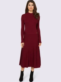 Ashley Brooke Robes<Robe en tricot légèrement évasé