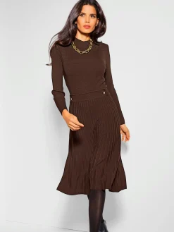 Ashley Brooke Robes<Robe en tricot légèrement évasé