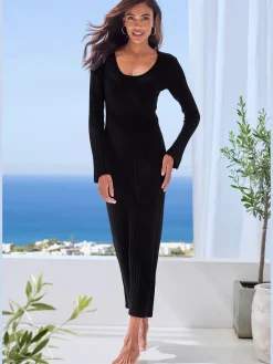 French Connection Robes<Robe en tricot robe côtelée élégante