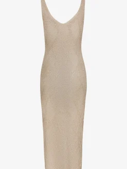 LASCANA Robes<Robe en tricot robe d'été à encolure en v profonde