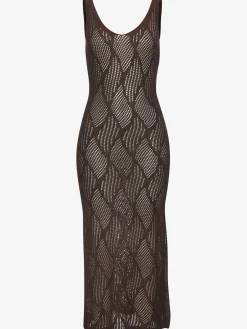 LASCANA Robes<Robe en tricot robe d'été à encolure en v profonde