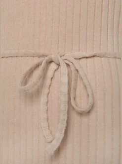 LASCANA Robes<Robe en tricot robe longue côtelée avec encolure en v