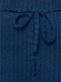 LASCANA Robes<Robe en tricot robe longue côtelée avec encolure en v