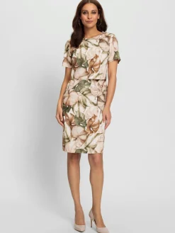 Fair Lady Robes<Robe fourreau qualité tissée