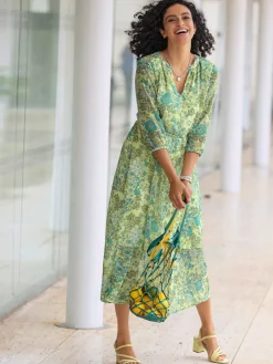 Robes<Robe imprimée coupe affinante