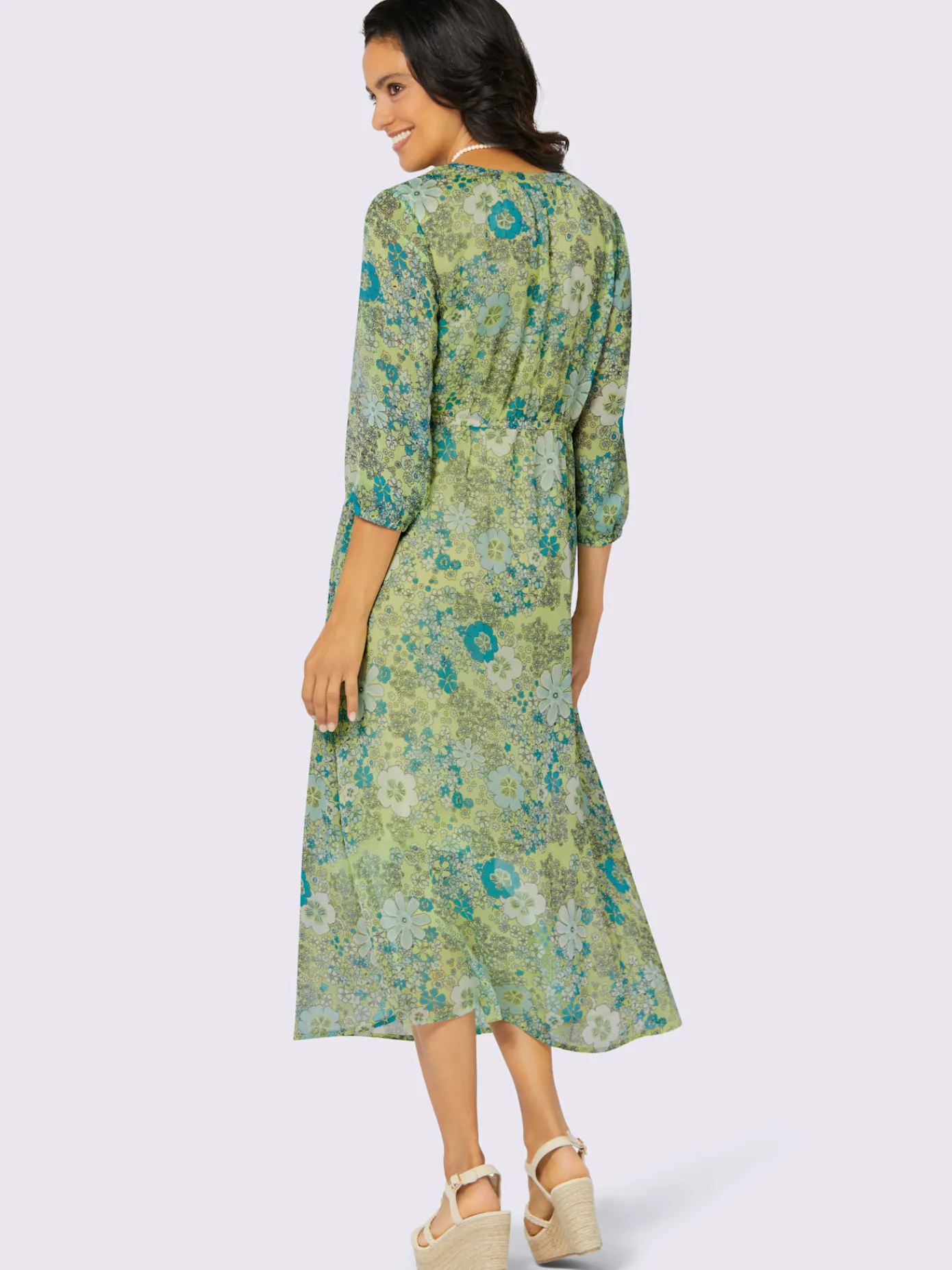 Robes<Robe imprimée coupe affinante