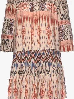 Buffalo Robes<Robe imprimée encolure carmen tendance