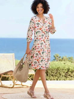 Linea Tesini Robes<Robe imprimée imprimé floral