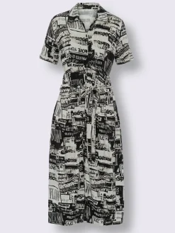 Mandarin Robes<Robe imprimée imprimé mode