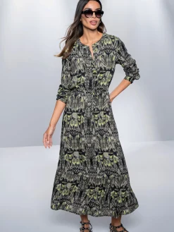 Rick Cardona Robes<Robe imprimée imprimé moderne