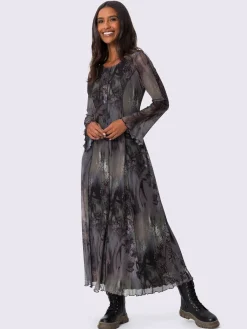 Mandarin Robes<Robe imprimée imprimé tendance