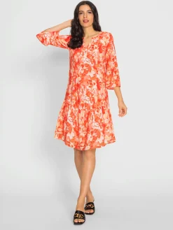 Ashley Brooke Robes<Robe imprimée motif estival
