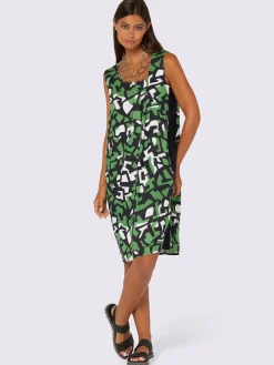 Creation L Robes<Robe imprimée qualité tissée soignée