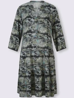 Linea Tesini Robes<Robe imprimée qualité tissée