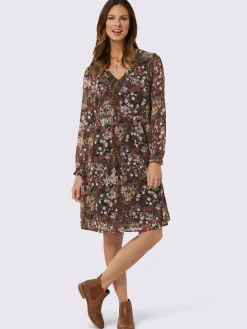 Robes<Robe imprimée qualité tissée