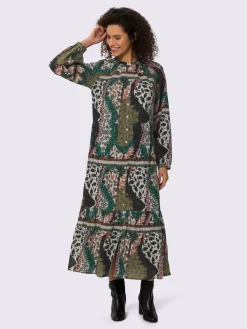 Linea Tesini Robes<Robe imprimée qualité tissée