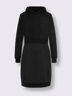 Mandarin Robes<Robe légère mélange de matières tendance