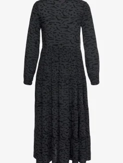 LASCANA Robes<Robe longue avec encolure en v