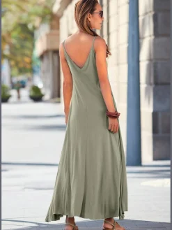 Buffalo Robes<Robe longue bretelles spaghetti estivales