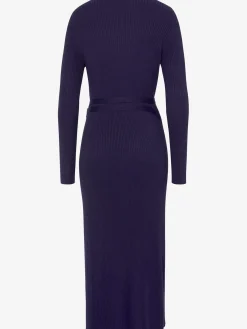LASCANA Robes<Robe longue cache-cœur en tricot