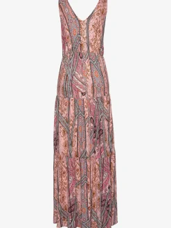 Buffalo Robes<Robe longue col v devant et au dos