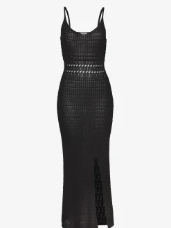 Vivance Robes<Robe longue en tricot doux